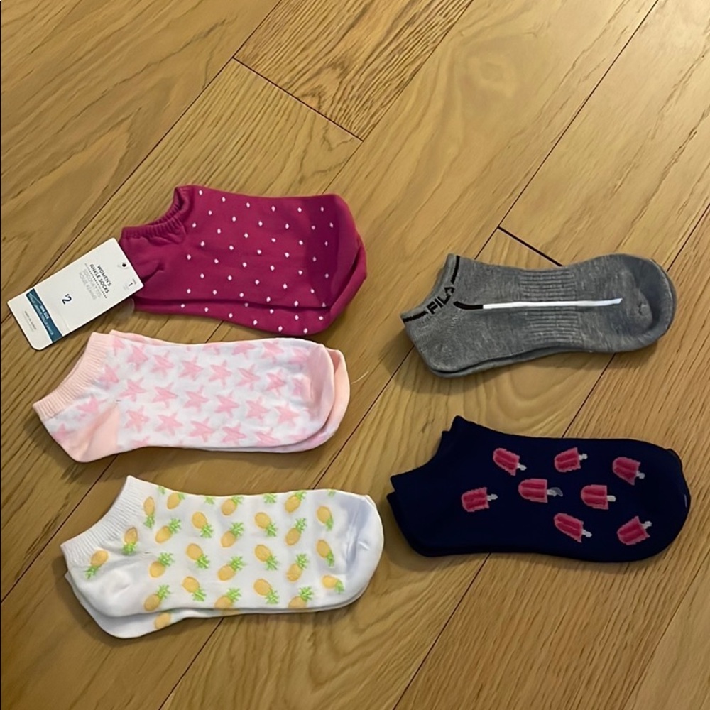 New no show 5 socks women